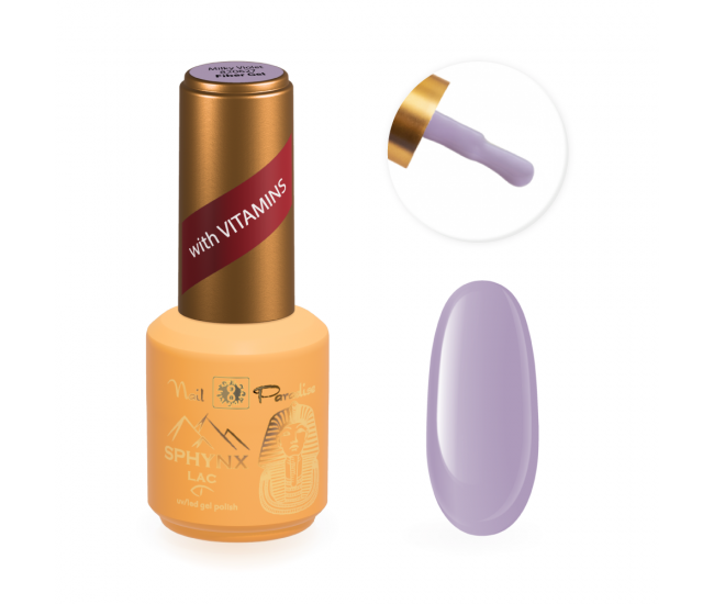 Fiber Gel with Vitamin E and Calcium - Milky Violet 15ml
